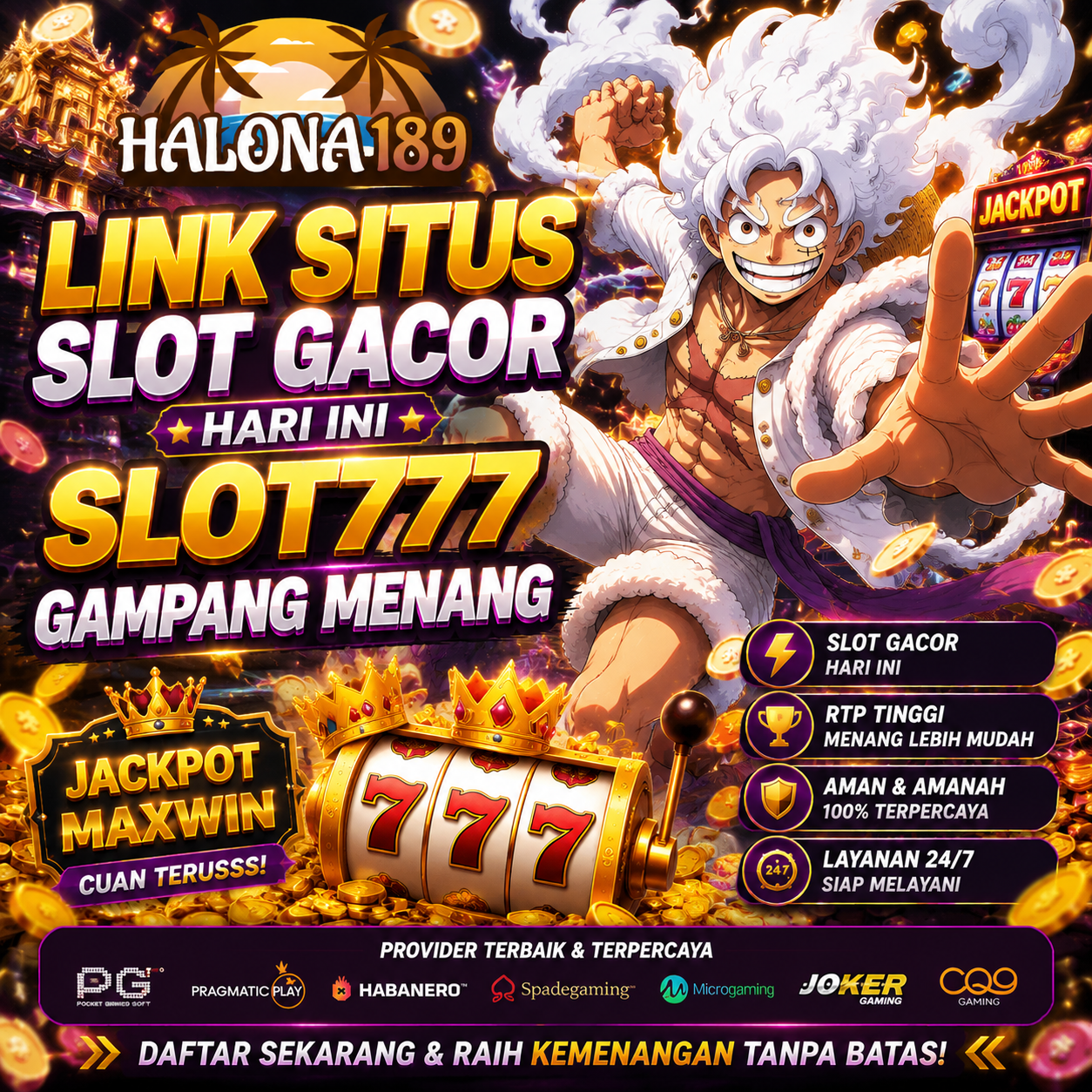 HALONA189 | Link Situs Slot Gacor Hari Ini Slot777 Gampang Menang